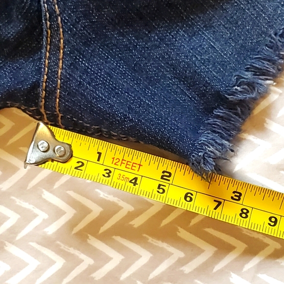 Denim Society Western Embroidered Shorts sz 11 EUC - Picture 9 of 9